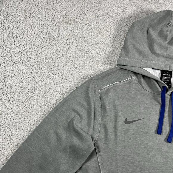 Chicago Cubs Hoodie Mens S Nike Dri-Fit 3/4 Sleeve Sweatshirt Baseball MLB Team - Picture 9 of 12